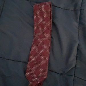 Crimson Canali Tie